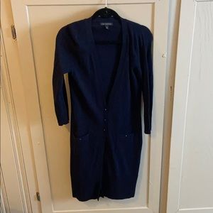 Banana republic navy cardigan